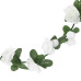 Ghirlande De Flori De Crăciun, 6 Buc., Alb, 240 Cm