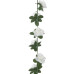 Ghirlande De Flori De Crăciun, 6 Buc., Alb, 240 Cm