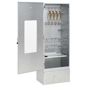 Afumătoare Cuptor/Grătar, Generator Fum Rece, Oțel Galvanizat