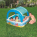 Bestway Piscină De Joacă Cu Baldachin, Albastru, 140X140X114 Cm, 52192