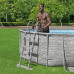 Bestway Scară De Piscină Cu 4 Trepte Flowclear, 107 Cm