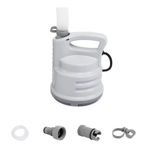 Bestway Pompă De Scurgere Pentru Piscină, Alb