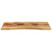 Blat Birou Cu Decupaj Curbat 100X50X2,5Cm Lemn Masiv Mango Brut