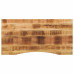 Blat Birou Cu Decupaj Curbat 110X50X2,5Cm Lemn Masiv Mango Brut