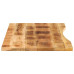 Blat Birou Cu Decupaj Curbat 110X50X2,5Cm Lemn Masiv Mango Brut