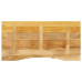 Blat Birou Cu Decupaj Curbat 110X50X2,5Cm Lemn Masiv Mango Brut