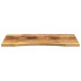 Blat Birou Cu Decupaj Curbat 100X60X2,5 Cm Lemn Masiv Mango