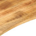 Blat Birou Cu Decupaj Curbat 100X60X2,5 Cm Lemn Masiv Mango