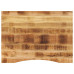 Blat Birou Cu Decupaj Curbat 100X80X2,5Cm Lemn Masiv Mango Brut
