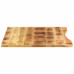 Blat Birou Cu Decupaj Curbat 100X80X2,5Cm Lemn Masiv Mango Brut