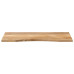 Blat Birou Cu Decupaj Curbat 110X50X2,5Cm Lemn Masiv Mango Brut