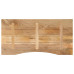 Blat Birou Cu Decupaj Curbat 110X50X2,5Cm Lemn Masiv Mango Brut