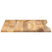 Blat Birou Cu Decupaj Curbat 100X80X2,5Cm Lemn Masiv Mango Brut