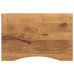 Blat Birou Cu Decupaj Curbat 100X50X2,5Cm Lemn Masiv Mango Brut