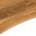 Blat Birou Cu Decupaj Curbat 100X60X2,5 Cm Lemn Masiv Mango