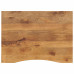 Blat Birou Cu Decupaj Curbat 100X80X2,5Cm Lemn Masiv Mango Brut
