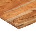Blat Birou 80X80X2,5 Cm, Pătrat, Lemn Masiv Acacia Margine Vie
