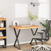 Blat Birou 80X80X2,5 Cm, Pătrat, Lemn Masiv Acacia Margine Vie