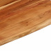 Blat Birou 90X80X2,5 Cm Dreptunghiular Lemn Acacia Margine Vie
