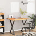 Blat Birou 110X80X2,5 Cm Dreptunghiular Lemn Acacia Margine Vie