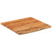 Blat Birou 80X80X3,8 Cm, Pătrat, Lemn Masiv Acacia Margine Vie