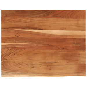 Blat Birou 90X80X3,8 Cm Dreptunghiular Lemn Acacia Margine Vie