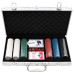Set De Jetoane De Poker 300 Buc. 4 G