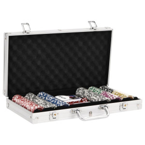 Set De Jetoane De Poker 300 Buc. 11,5 G