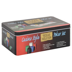 Set De Jetoane De Poker 200 Buc. 4 G