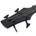 Chitara Bass Electrică Începători, Cu Husă, Negru, 4/4 46"