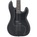 Chitara Bass Electrică Începători, Cu Husă, Negru, 4/4 46"