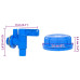 Recipient De Apă Cu Robinet, Transparent, 15 L, Plastic