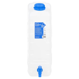 Recipient De Apă Cu Robinet, Transparent, 20 L, Plastic