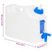 Recipient De Apă Cu Robinet Și Dozator De Săpun, 10 L, Plastic