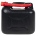 Bidon De Combustibil, Pipă Flexibilă, 3 Buc. Negru 10 L Plastic