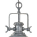 Corp De Iluminat Suspendat, 34X34X146 Cm, Aluminiu