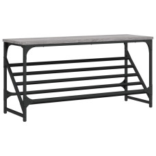 Pantofar, Gri Sonoma, 90X30X45 Cm, Lemn Prelucrat