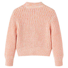Cardigan Pentru Copii Tricotat Roz Combinat 92