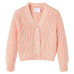 Cardigan Copii Tricotat Roz Combinat 104