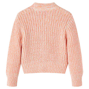 Cardigan Copii Tricotat Roz Combinat 104