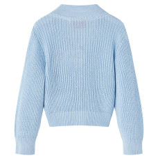 Cardigan Pentru Copii Tricotat, Albastru, 116
