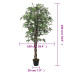 Arbore De Arțar Artificial 672 De Frunze 180 Cm Verde