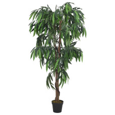 Arbore De Mango Artificial 300 De Frunze 80 Cm Verde