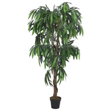 Arbore De Mango Artificial 1050 De Frunze 200 Cm Verde