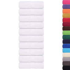 Lavețe 10 Buc Alb 15X21 Cm 360 G/M² 100% Bumbac