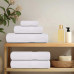 Lavețe 10 Buc Alb 15X21 Cm 360 G/M² 100% Bumbac