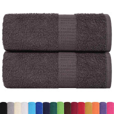 Lavete 2 Buc Antracit 15X21 Cm 360 G/M² 100% Bumbac