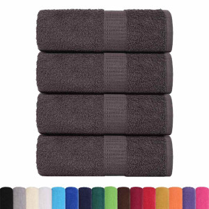 Lavete 4 Buc Antracit 15X21 Cm 360 G/M² 100% Bumbac