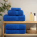 Prosoape 10 Buc Albastru 100X200 Cm 360 G/M² 100% Bumbac