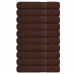 Prosoape 10 Buc Maro 100X200 Cm 360 G/M² 100% Bumbac